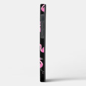 ブラックフラミンゴ Case-Mate iPhoneケース (裏面 / 左)