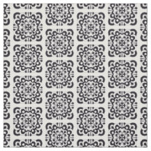 ブラックフラワー抽象画