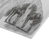 ブラックフリシアンウマヌステール カッティングボード (角)