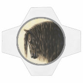 ブラックフリシア荷車を引くシウマ サッカーボール (フラット)