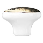 ブラックフリシア荷車を引くシウマ セラミックノブ (側面)