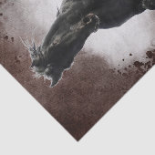 ブラックフリジアンホース 薄葉紙 (詳細)