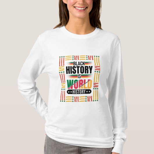 ブラックフリーダムジュネウアフリアンアメリカンプライド Tシャツ (正面)