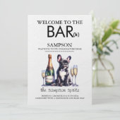 ブラックフレンチブルドッグバー メニュー (スタンド正面)