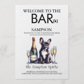 ブラックフレンチブルドッグバー メニュー (正面)