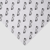 ブラックフレームはっきりしたグラスアートティッシュペーパー 薄葉紙 (詳細)