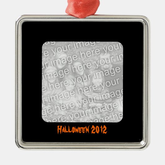 ブラックフレームオーナメント メタルオーナメント (正面)