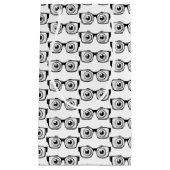 ブラックフレームメガネ付き眼球 スモールペーパーバッグ (正面)