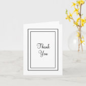 ブラックフレーム悔やみや弔慰ありがとう カード (黄色い花)