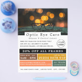 ブラックフレーム、オプティシャン、テクニカルプラクティショナー チラシ (シングル)