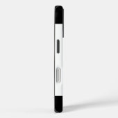 ブラックフローララインアートフォンケース Case-Mate iPhoneケース (裏面 / 右)