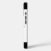 ブラックフローララインアートフォンケース Case-Mate iPhoneケース (裏面 / 左)