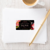 ブラックフローラ体バターラベル ラベル (インサイチュ)