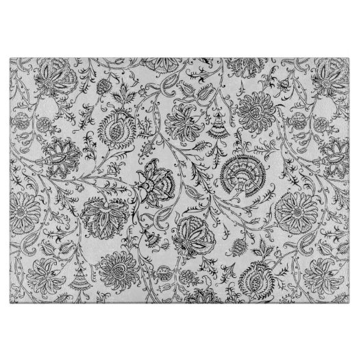 ブラックフローラ切削ボード カッティングボード (正面)