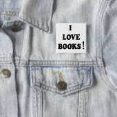 ブラックブックス「I Love Books」ボタン 缶バッジ (インサイチュ)
