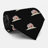 ブラックブック&フラワーメンズ卒業、ワークギフト ネクタイ (ロール)
