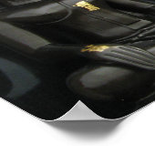 ブラックブッダ…タイランド ポスター (角)