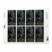 ブラックブッダ…タイ，イサーン，ノングカイ ラベル (フルシート)