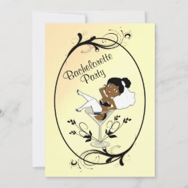 ブラックブライドバチェロレッテ招待状 招待状