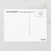 ブラックブランケット3 ポストカード (裏面)