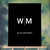 ブラックブランドロゴ | 業務企業の会社 アクリルサイン (ニュートラル)