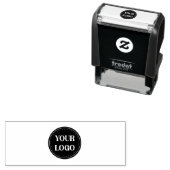 ブラックブランドロゴ | 業務企業の会社 セルフインキングスタンプ (インサイチュ)