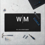 ブラックブランドロゴ | 業務企業の会社 デスクマット<br><div class="desc">このデザインは誰でも使える。多くの。ロゴビジネス会社，ブランドのブラックマウスパッド，ロゴマウスパッド感謝してい，プロモスワッグマーチ，オフィススタッフ，エグゼクティブギベース，マウスマットロゴ画像，あなたのロゴカスタムデザイン，ビジネスストア，マックブックアップルマウス，多くの場合必要に応じて変更またはサイズ変更。</div>