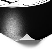 ブラックブランドロゴ | 業務企業の会社 フォトプリント            (角)