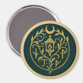 ブラックブリアリーチロゴ&タイトル マグネット (正面/裏面)