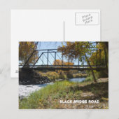 ブラックブリッジロード，パオニア， CO ポストカード (正面/裏面)