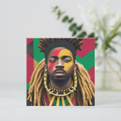 ブラックブルアフリカ系アメリカ人男性ジュネクチキング (スタンド正面)