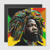 ブラックブルアフリカ系アメリカ人男性ジュネクチキング (正面/裏面)