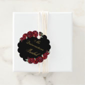 ブラックブルガンディキンセニェラサンキューオーナメント フェイバータグ (インサイチュ)