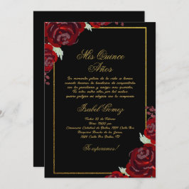 ブラックブルゴーニュキンセアニェラ招待 招待状