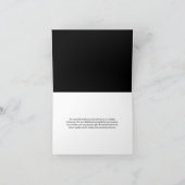 ブラックブルゴーニュグレイ結婚フローラ サンキューカード (内部)