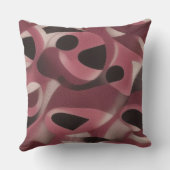 ブラックブルゴーニュ装飾用クッション クッション (裏面)