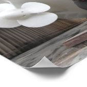 ブラックブルフランスのドッグ ポスター (角)