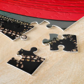 ブラックブルメラニンパパジュネクチキングアフリカンソン ジグソーパズル (側面)