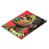 ブラックブルメラニンパパジュネクチキングアフリカンソン ノートブック (左側)