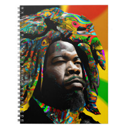 ブラックブルメラニンパパジュネクチキングアフリカンソン ノートブック