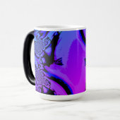 ブラックブルーピンクパープルモーフィングマグ モーフィングマグカップ (正面左)