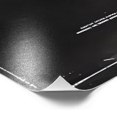 ブラックブループリントSci-Fi宇宙局 フォトプリント (角)