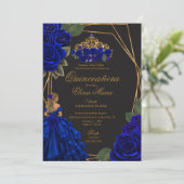 ブラックブルーローズゴールドプリンセス キンセアニエラ 招待状 (スタンド正面)