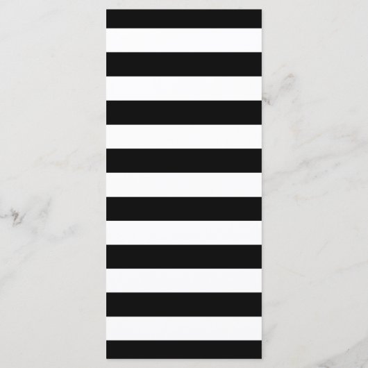 ブラックブルー王室の金ゴールドホワイトメニューカード プログラム (裏面)