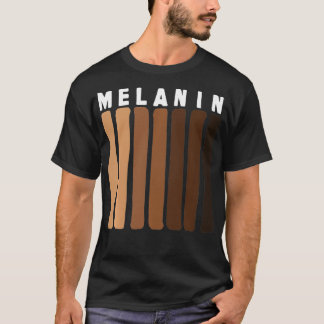 ブラックプライドメラニンアフリカンギフト Tシャツ