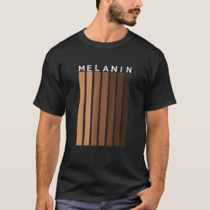 ブラックプライドメラニンTシャツ女性男性用Afro Quee Tシャツ