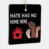 ブラックプライド力、人種平等の社会正義 セラミックオーナメント (右)