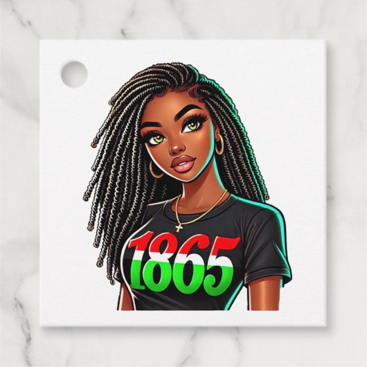 ブラックプライド1865 フェイバータグ (正面)