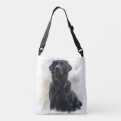 ブラックプラスポテッドレトリエバークロスボディバッグ クロスボディバッグ (裏面)