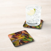 "ブラックプラッシュ"デイリリー コースター (右側)